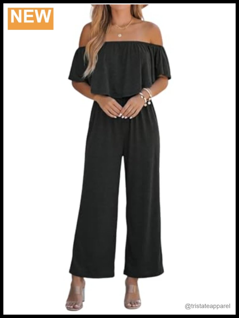 Off the Shoulder Jumpsuit Short Sleeve Romper Women Casual Summer
